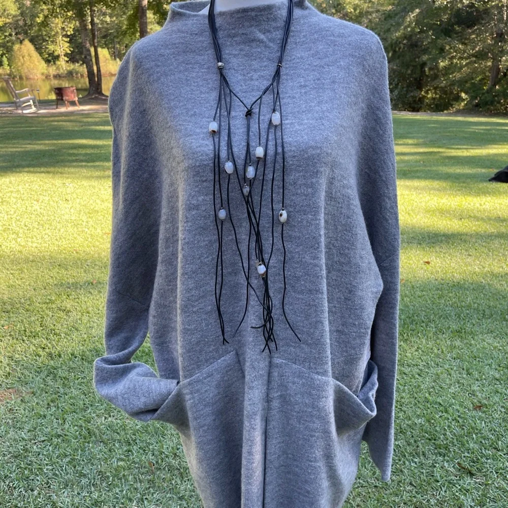 Free People NWT Small wool blend Boho dress
